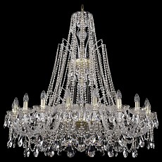 Подвесная люстра bohemia ivele crystal 1411 1411-20-400-xl-120-g